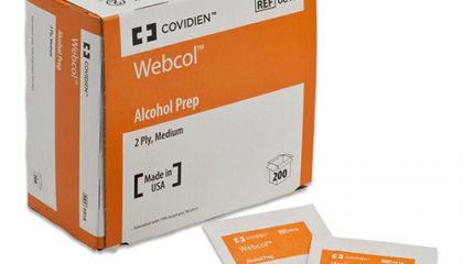 Webcol® Toallitas Impregnadas con Alcohol