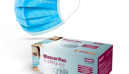 Mascarilla de 3 pliegues